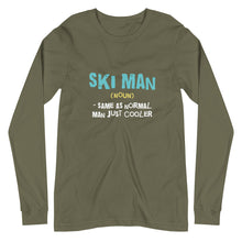 Load image into Gallery viewer, Ski Man Long Sleeve Tee
