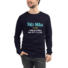Load image into Gallery viewer, Ski Man Long Sleeve Tee