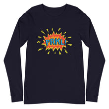 Load image into Gallery viewer, PRKL Bang Unisex Long Sleeve Tee