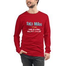 Load image into Gallery viewer, Ski Man Long Sleeve Tee