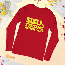 Load image into Gallery viewer, Sisu is strong 2 Unisex Long Sleeve Tee
