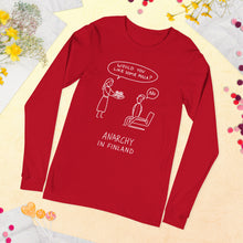 Load image into Gallery viewer, Anarchy in Finland Unisex Long Sleeve Tee