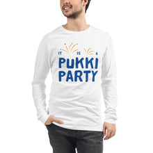 Load image into Gallery viewer, Pukki party Unisex Long Sleeve Tee
