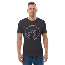 Load image into Gallery viewer, Champion blueberry picker Unisex organic cotton t-shirt