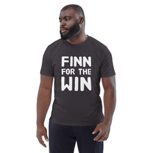 Load image into Gallery viewer, Finn for the win Unisex organic cotton t-shirt