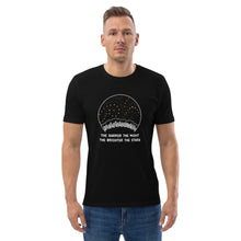 Load image into Gallery viewer, The darker the night... Unisex Organic Cotton T-shirt