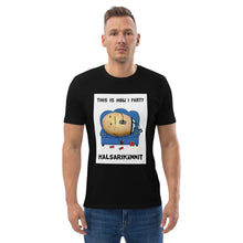 Load image into Gallery viewer, This is how I party Unisex organic cotton t-shirt