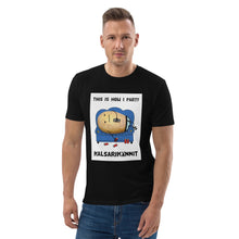 Load image into Gallery viewer, This is how I party Unisex organic cotton t-shirt