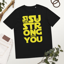 Load image into Gallery viewer, Sisu is strong within you - Unisex organic cotton t-shirt