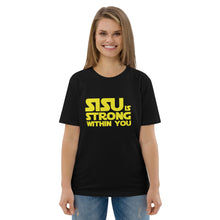 Load image into Gallery viewer, Sisu is Strong - Unisex organic cotton t-shirt