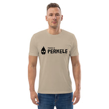 Load image into Gallery viewer, Powered by Perkele Unisex organic cotton t-shirt