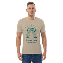 Load image into Gallery viewer, Came saw went home Unisex organic cotton t-shirt
