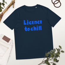 Load image into Gallery viewer, License to chill | Unisex Organic Cotton T-shirt