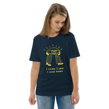 Load image into Gallery viewer, Came saw went home Unisex organic cotton t-shirt