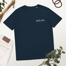Load image into Gallery viewer, Pretty Okay Embroidered organic cotton t-shirt