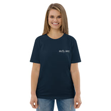 Load image into Gallery viewer, Pretty Okay Embroidered organic cotton t-shirt