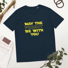 Load image into Gallery viewer, May the forest be with you Unisex organic cotton t-shirt