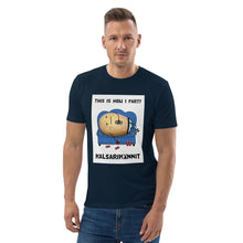 Load image into Gallery viewer, This is how I party Unisex organic cotton t-shirt