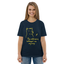 Load image into Gallery viewer, The cold never bothered me Unisex organic cotton t-shirt