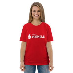 Powered by Perkele Unisex organic cotton t-shirt