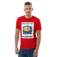 Load image into Gallery viewer, This is how I party Unisex organic cotton t-shirt