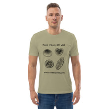 Load image into Gallery viewer, Make pulla not war Unisex organic cotton t-shirt