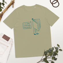 Load image into Gallery viewer, Read people Unisex organic cotton t-shirt