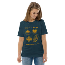 Load image into Gallery viewer, Make pulla not war Unisex organic cotton t-shirt