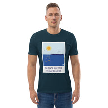 Load image into Gallery viewer, Silence is better than bullshit Unisex organic cotton t-shirt