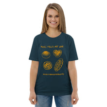 Load image into Gallery viewer, Make pulla not war Unisex organic cotton t-shirt