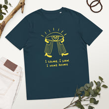 Load image into Gallery viewer, Came saw went home Unisex organic cotton t-shirt