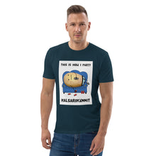 Load image into Gallery viewer, This is how I party Unisex organic cotton t-shirt