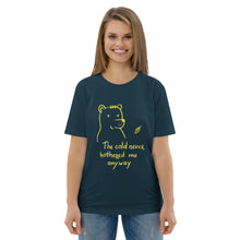 Load image into Gallery viewer, The cold never bothered me Unisex organic cotton t-shirt