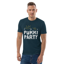 Load image into Gallery viewer, Pukki party Unisex organic cotton t-shirt