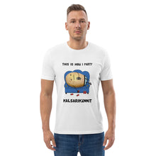 Load image into Gallery viewer, This is how I party Unisex organic cotton t-shirt