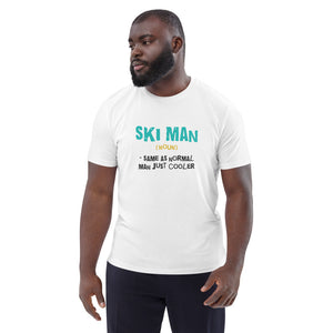 Ski Man organic cotton t-shirt