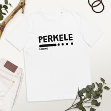 Load image into Gallery viewer, Perkele loading... Unisex organic cotton t-shirt