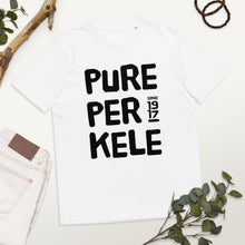 Load image into Gallery viewer, Pure perkele since 1917 Unisex organic cotton t-shirt