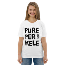 Load image into Gallery viewer, Pure perkele since 1917 Unisex organic cotton t-shirt