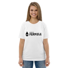 Load image into Gallery viewer, Powered by Perkele Unisex organic cotton t-shirt