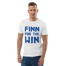 Load image into Gallery viewer, Finn for the win Unisex organic cotton t-shirt