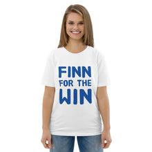 Load image into Gallery viewer, Finn for the win Unisex organic cotton t-shirt