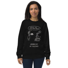 Load image into Gallery viewer, Anarchy in Finland Unisex organic sweatshirt
