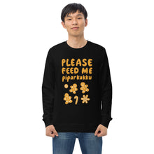 Load image into Gallery viewer, Feed me piparkakku Unisex eco-friendly sweatshirt