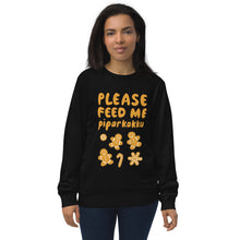 Load image into Gallery viewer, Feed me piparkakku Unisex eco-friendly sweatshirt