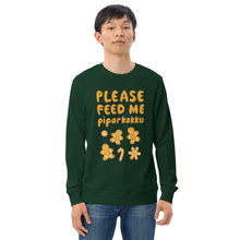 Load image into Gallery viewer, Feed me piparkakku Unisex eco-friendly sweatshirt