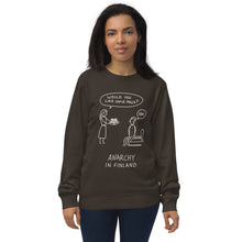 Load image into Gallery viewer, Anarchy in Finland Unisex organic sweatshirt