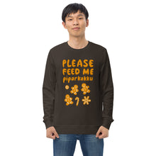 Load image into Gallery viewer, Feed me piparkakku Unisex eco-friendly sweatshirt