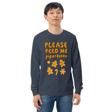 Load image into Gallery viewer, Feed me piparkakku Unisex eco-friendly sweatshirt