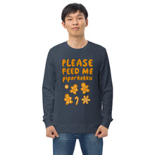Load image into Gallery viewer, Feed me piparkakku Unisex eco-friendly sweatshirt